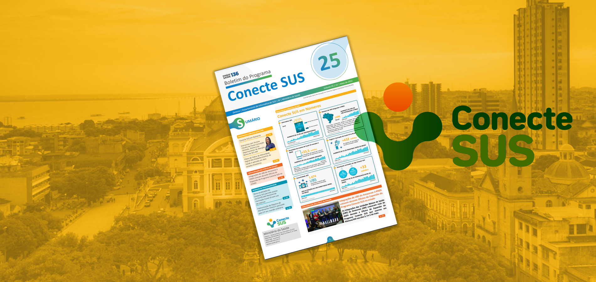 Oficina de Expansão do Programa Conecte SUS no Amazonas é destaque da 25ª edição do Boletim Conecte SUS